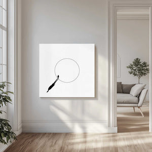 Tablou canvas „ Walking the circle!” de Huib Limberg