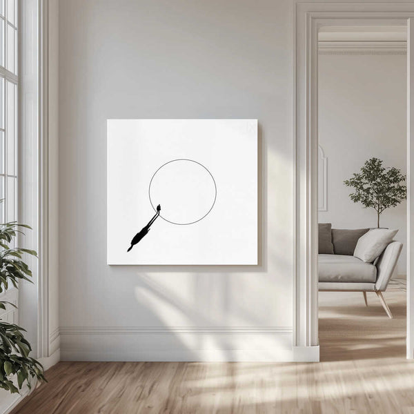 Tablou canvas „ Walking the circle!” de Huib Limberg