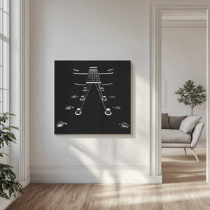 Tablou canvas „My New Baby” de Kim Lennert Simonsen
