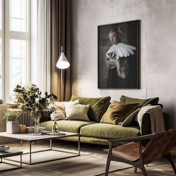 Tablou înramat „My sweet skunk friens” de Carola Kayen-Mouthaan