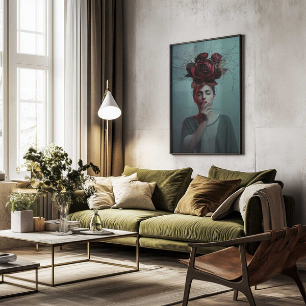 Tablou înramat „...” de Amin Hamidnezhad