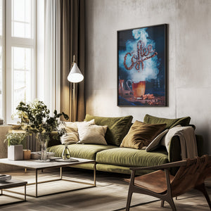 Tablou înramat „Smell the coffee” de Dina Belenko