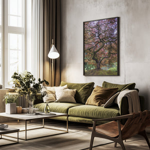 Tablou înramat „Japanese Maple Tree” de Mike Centioli