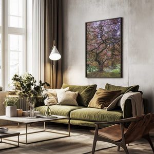 Tablou înramat „Japanese Maple Tree” de Mike Centioli