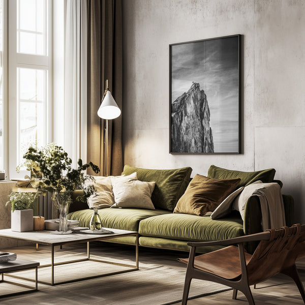 Tablou înramat „Balancing between Earth and Sky” de Thomas Vuillaume