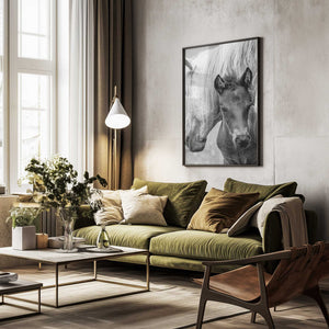 Tablou înramat „The Foal” de Jacky Parker
