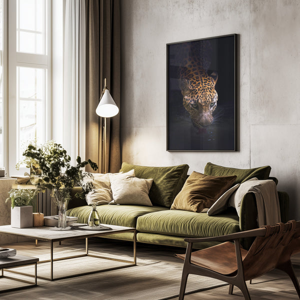 Tablou înramat „Drinking” de Antonyus Bunjamin (Abe)