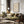 Tablou înramat „Beige Lines 01” de Pictufy Studio