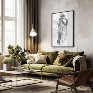 Tablou înramat „Embrace” de Pictufy Studio II