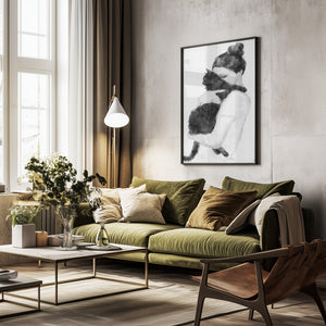 Tablou înramat „Cat Lover” de Pictufy Studio II
