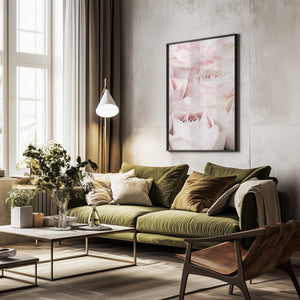 Tablou înramat „Pink Roses 05” de Pictufy Studio III