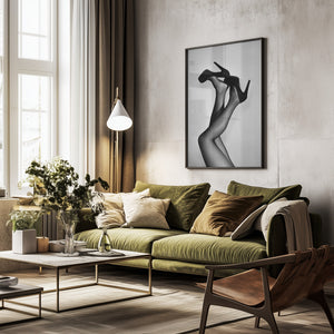 Tablou înramat „Velvet Pumps” de Pictufy Studio III