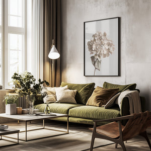 Tablou înramat „Beige dried flower” de Pictufy Studio III