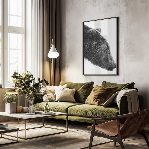 Tablou înramat „The Salmon Catcher” de Anchor Lee