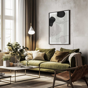 Tablou înramat „Shapes Autograph” de Pictufy Studio II