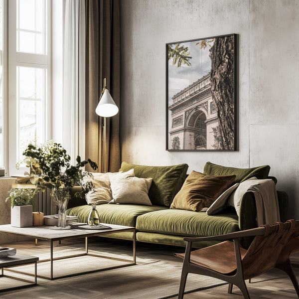 Tablou înramat „Arc de Triomphe Paris” de Pictufy Studio III