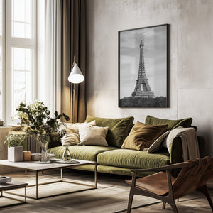 Tablou înramat „Eiffel Tower - Tour Eiffel” de Pictufy Studio III