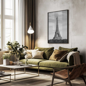 Tablou înramat „Eiffel Tower - Tour Eiffel” de Pictufy Studio III