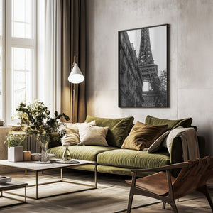 Tablou înramat „Tour Eiffel - Eiffel Tower” de Pictufy Studio III