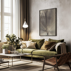 Tablou înramat „Palmblad_001” de Pictufy Studio III