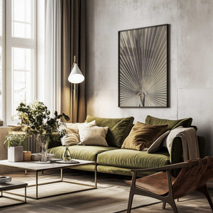 Tablou înramat „Palmblad_001” de Pictufy Studio III