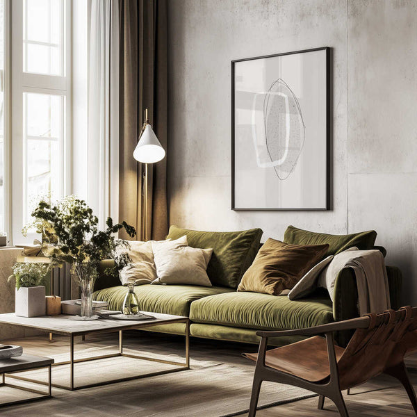 Tablou înramat „Minimal Harmony” de uplusmestudio