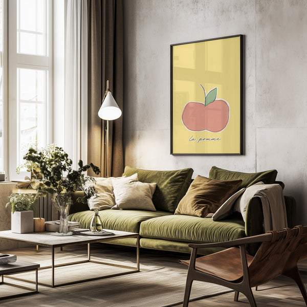 Tablou înramat „Apple Delight” de uplusmestudio