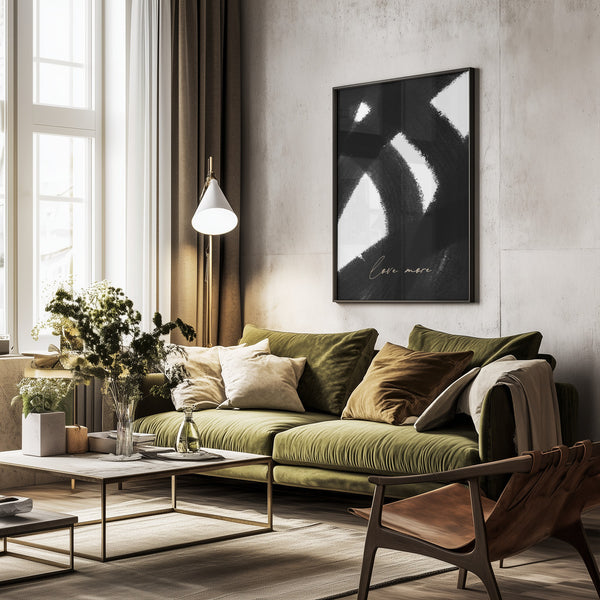 Tablou înramat „Love's Abstract Path” de uplusmestudio