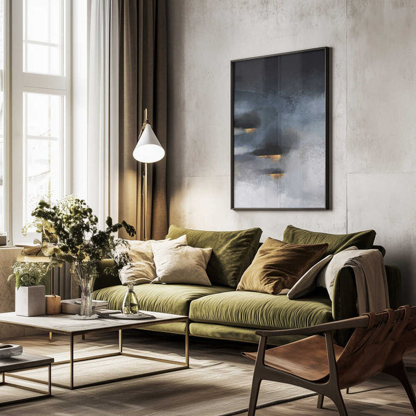 Tablou înramat „Cloudburst” de Elisabeth Fredriksson