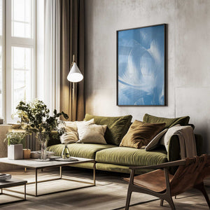 Tablou înramat „Acrylic Waves” de uplusmestudio