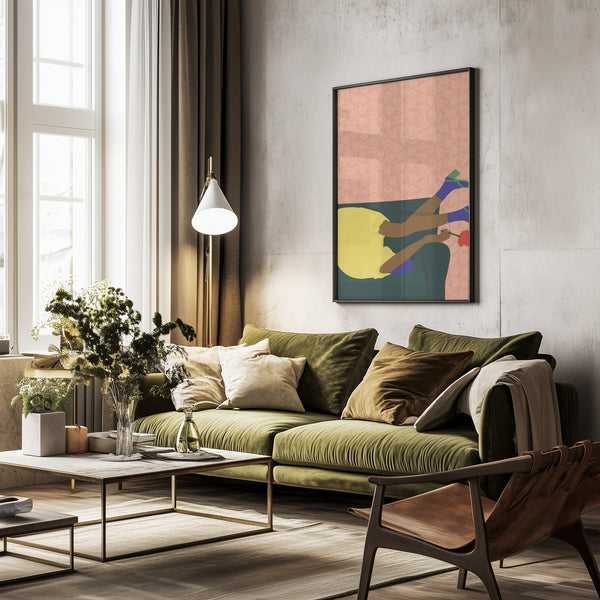 Tablou înramat „New Year's Eve” de Jota de jai