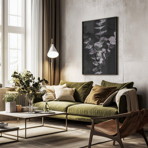 Tablou înramat „Eucalyptus_Negative_001” de Pictufy Studio III