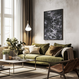 Tablou înramat „Eucalyptus_Negative_002” de Pictufy Studio III