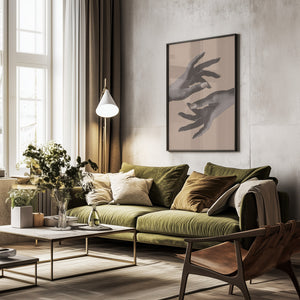 Tablou înramat „Reaching No 03” de Pictufy Studio III