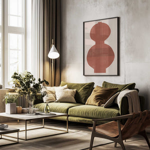 Tablou înramat „Vase No3.” de THE MIUUS STUDIO