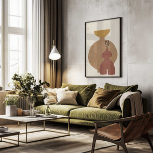 Tablou înramat „Vase No10.” de THE MIUUS STUDIO