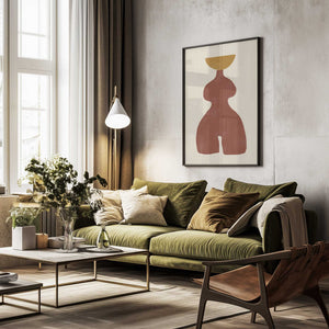 Tablou înramat „Abstract Balance” de THE MIUUS STUDIO