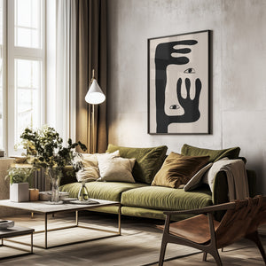 Tablou înramat „Surreal Gaze” de THE MIUUS STUDIO