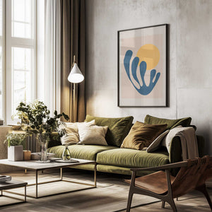 Tablou înramat „Solar Embrace” de THE MIUUS STUDIO