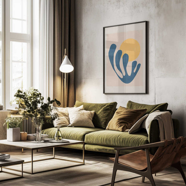 Tablou înramat „Solar Embrace” de THE MIUUS STUDIO