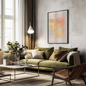 Tablou înramat „Solar Embrace” de THE MIUUS STUDIO
