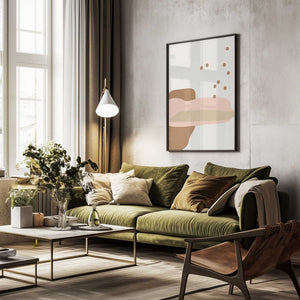 Tablou înramat „Abstract composition 2” de NKTN