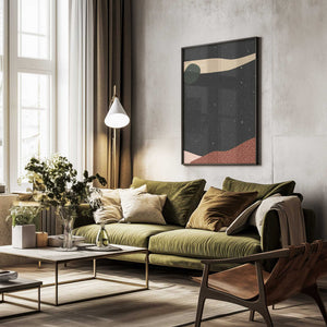 Tablou înramat „Abstract composition 3” de NKTN