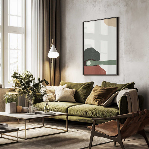 Tablou înramat „Abstract composition 4” de NKTN