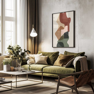 Tablou înramat „Abstract composition 12” de NKTN