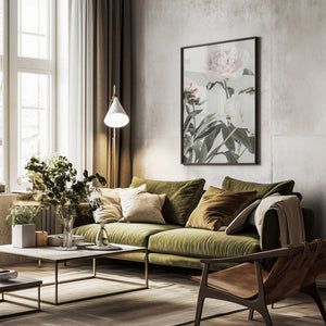 Tablou înramat „Peony 04” de Pictufy Studio III