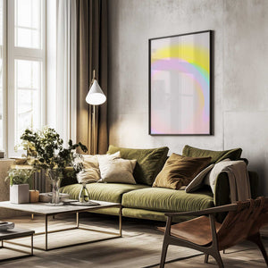 Tablou înramat „Pastel Aurora” de Treechild