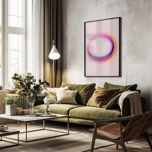 Tablou înramat „Colorful Nebula Ring” de Treechild