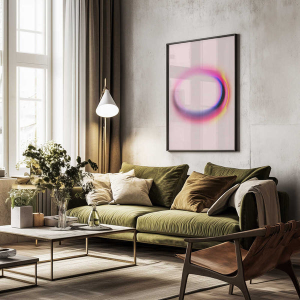 Tablou înramat „Colorful Nebula Ring” de Treechild