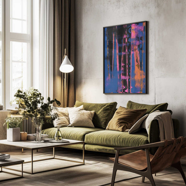 Tablou înramat „Vibrant Nightfall” de Treechild